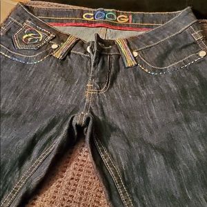 COOGI Women’s Jean Bermuda Shorts